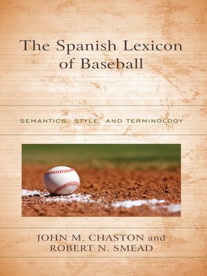 cover image of The Spanish Lexicon of Baseball